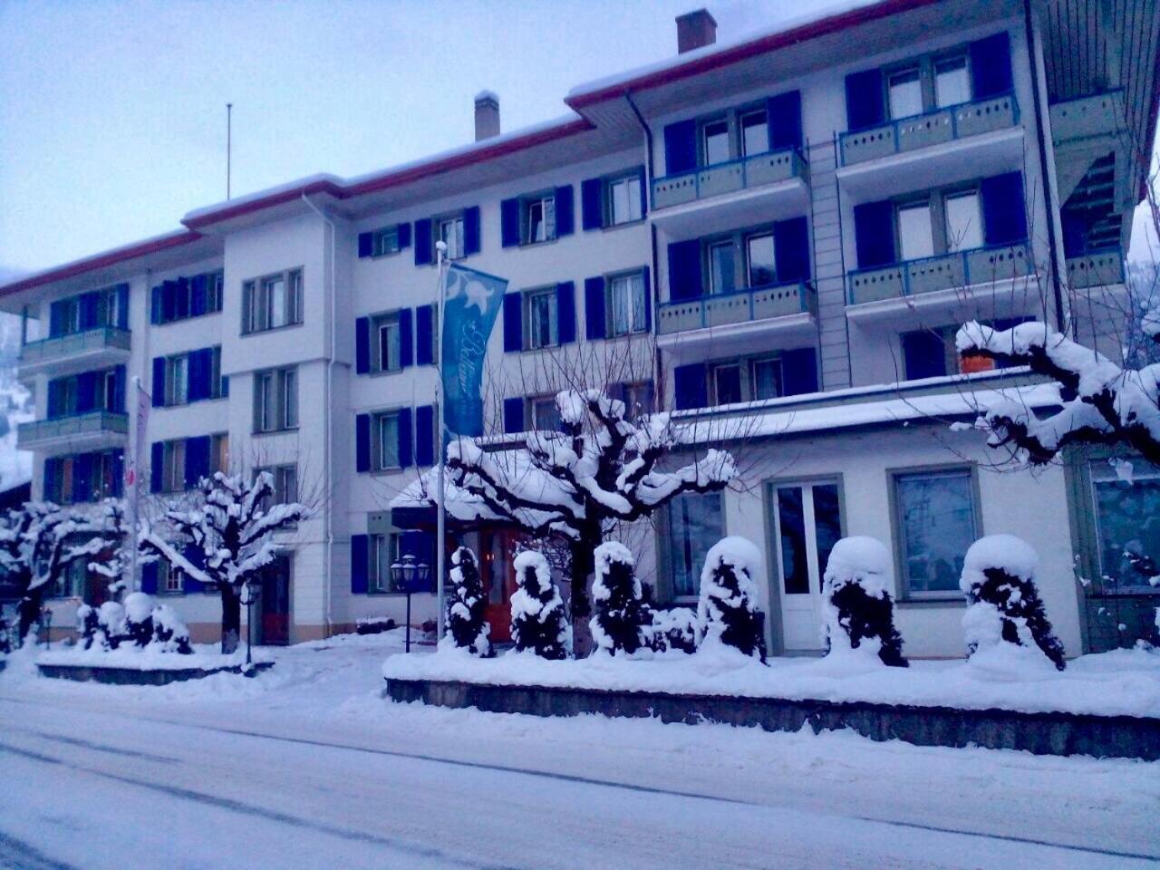 Parkhotel Bellevue Budget Lenk Dış mekan fotoğraf