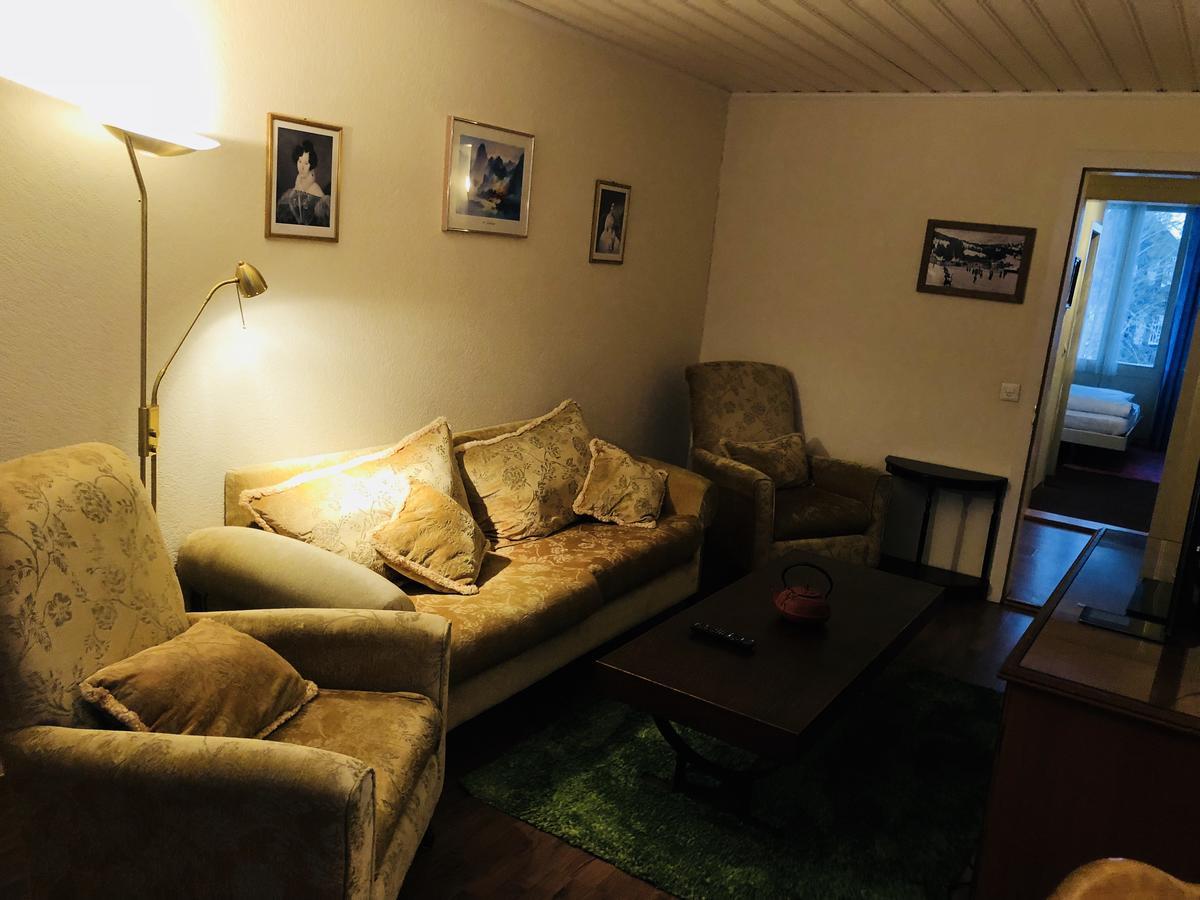 Parkhotel Bellevue Budget Lenk Dış mekan fotoğraf