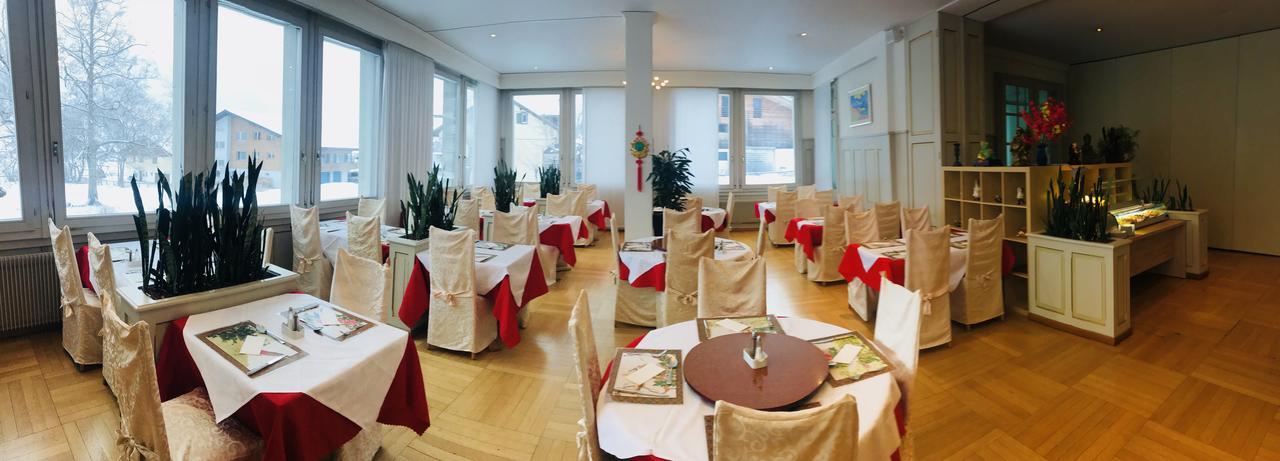 Parkhotel Bellevue Budget Lenk Dış mekan fotoğraf