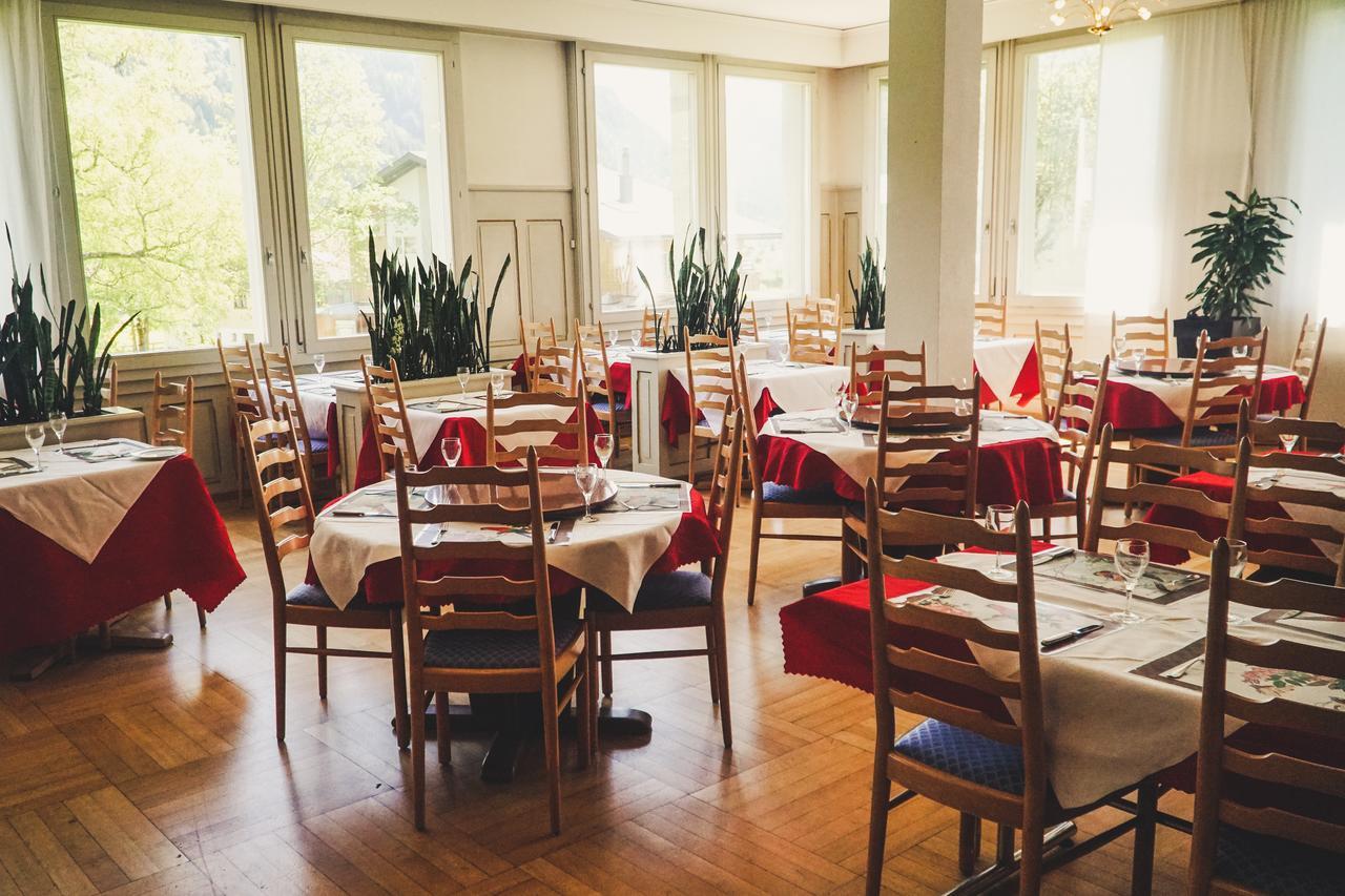 Parkhotel Bellevue Budget Lenk Dış mekan fotoğraf