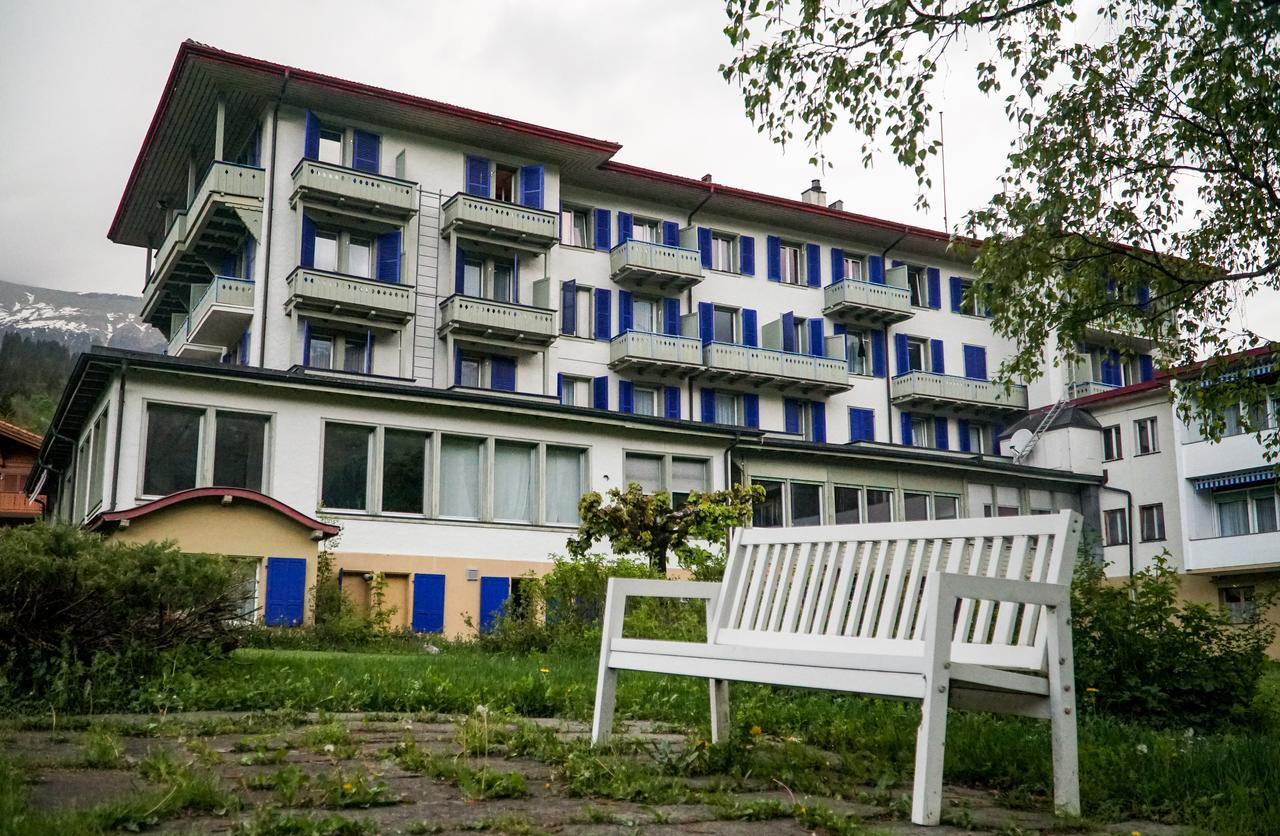Parkhotel Bellevue Budget Lenk Dış mekan fotoğraf