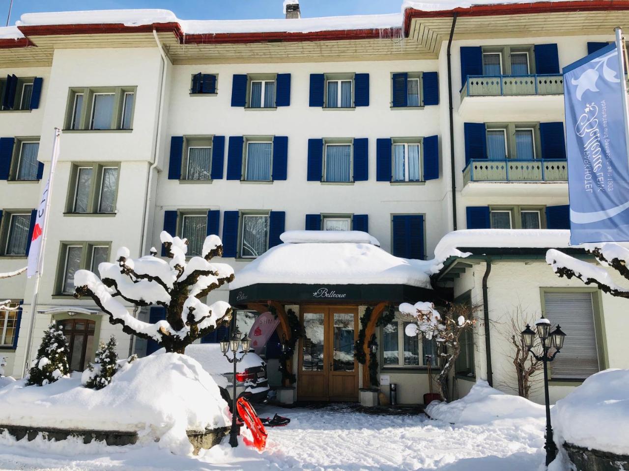 Parkhotel Bellevue Budget Lenk Dış mekan fotoğraf